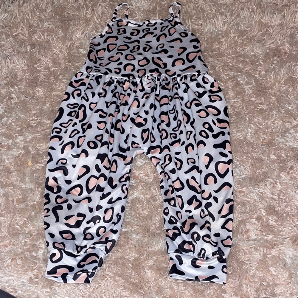 Leopard Print Jumpsuit